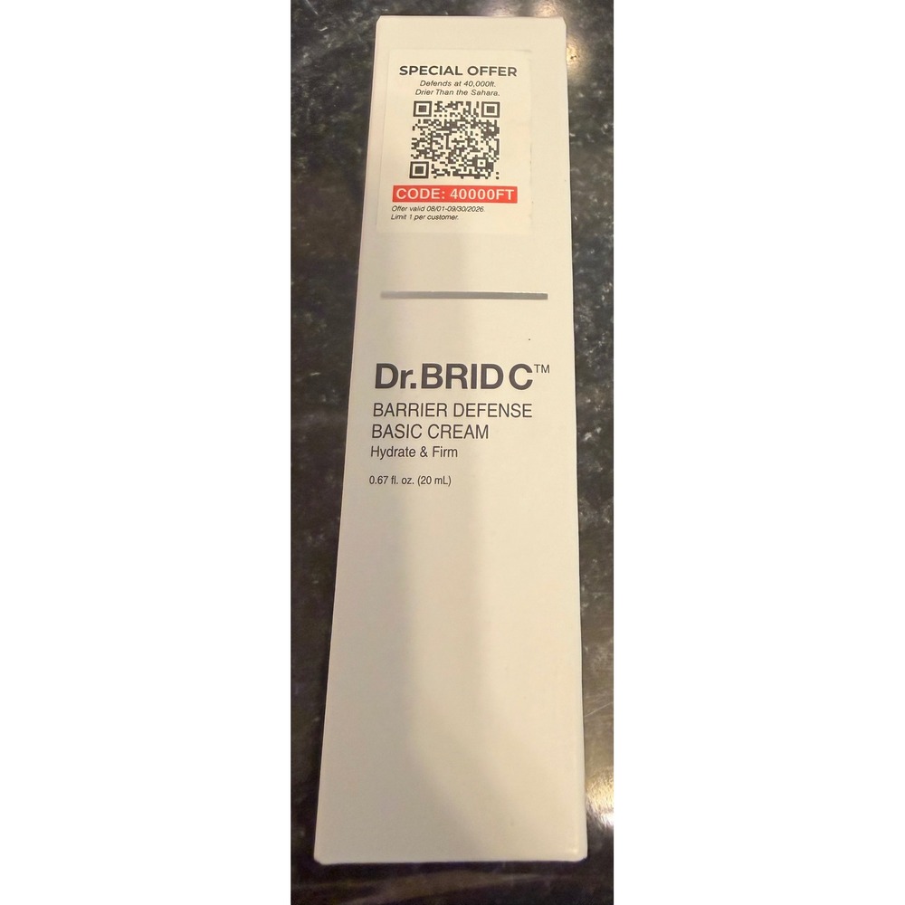 Vitabrid C12 Dr. Brid C Barrier Defense Basic Cream 20mL Hydrate & Firm NEW